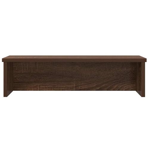 Køkkenstativ kan stables 50x15x16 cm brun egetræsfarve
