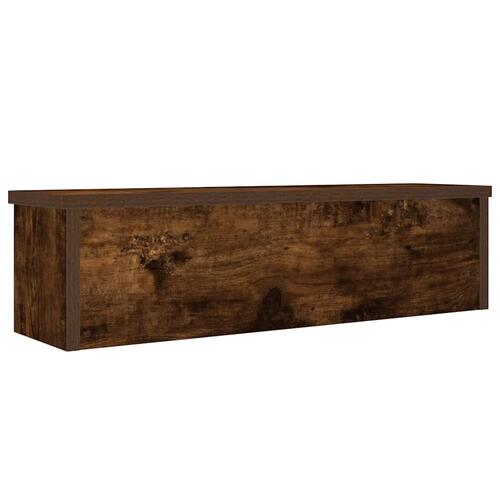 Køkkenreoler kan stables 2 stk. 50x15x16 cm røget egetræsfarve