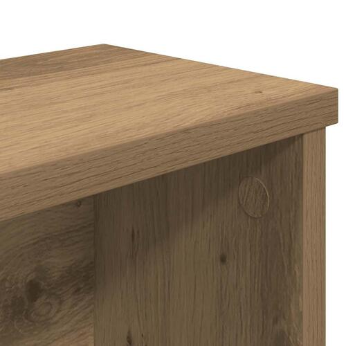 Køkkenstativ kan stables 50x15x16 cm konstrueret træ kunsteg
