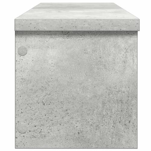 Køkkenreoler kan stables 2 stk. 50x15x16 cm betongrå