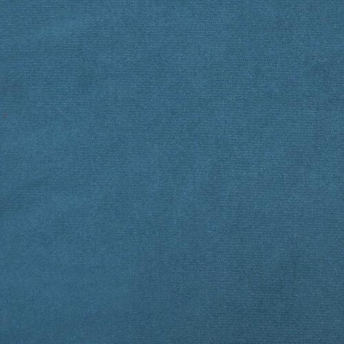 Bænk 110x74x84 cm velour blå