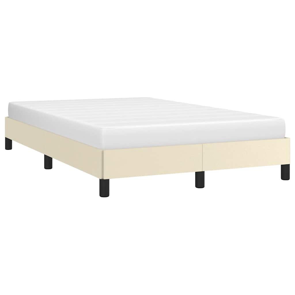 Sengeramme uden madras 120x190 cm kunstlæder enkeltseng billede