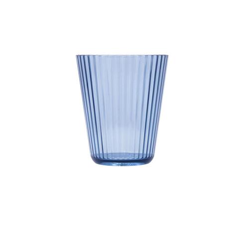 Glas Quid Sunset Azul Blå Plastik 300 ml (12 enheder)
