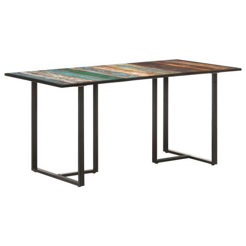 Spisebord 160 cm massivt genbrugstræ