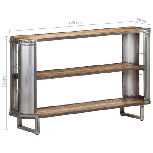 Skænk 120x30x73 cm massivt mangotræ