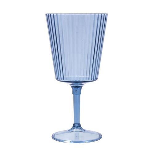 Vinglas Quid Sunset Azul Blå Plastik 400 ml (12 enheder)
