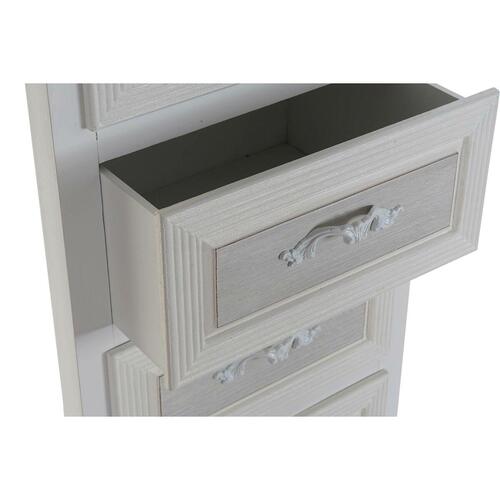Chiffonier DKD Home Decor Hvid Træ MDF (40 x 36 x 100 cm)