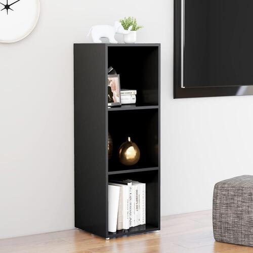 Tv-skab 107x35x37 cm konstrueret træ grå