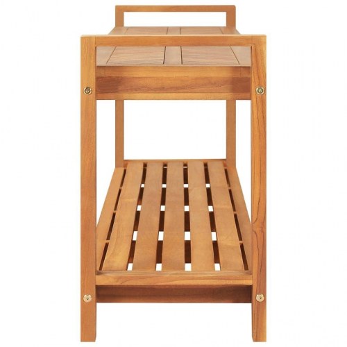 Bænk 160 cm massivt teaktræ