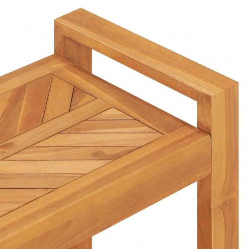 Bænk 160 cm massivt teaktræ