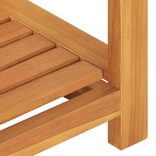 Bænk 160 cm massivt teaktræ