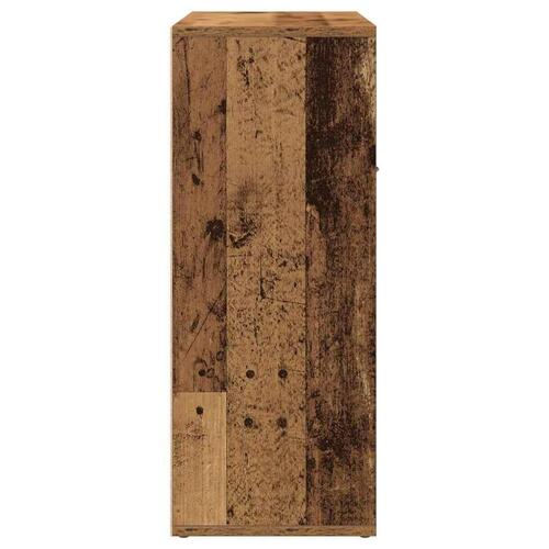 Skænk 60x30x75 cm konstrueret træ antikt træ