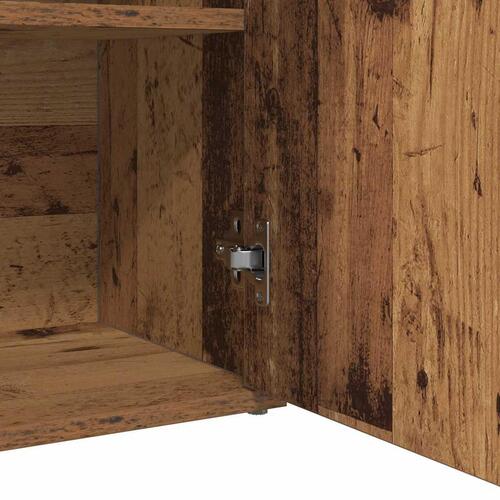Skænk 60x30x75 cm konstrueret træ antikt træ