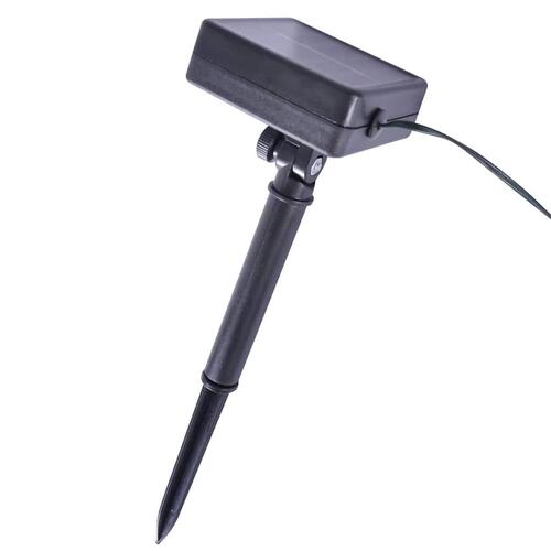 Kunstige buksbomkugler med LED-lys 2 stk Grøn 22 cm