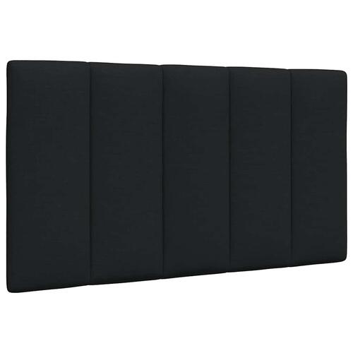 Seng med madras 80x200 cm stof sort