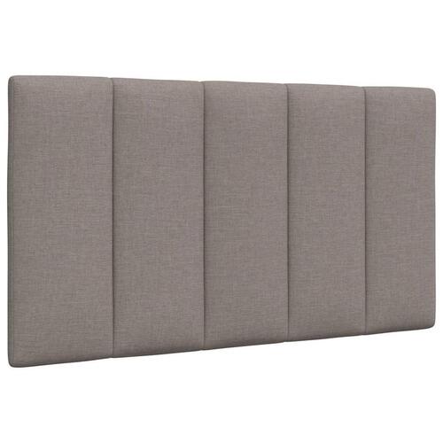 Seng med madras 80x200 cm stof gråbrun
