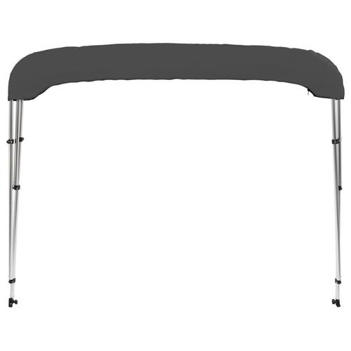 Biminitop med 3 buer 183x196x137 cm antracitgrå