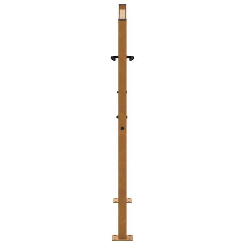 Havelåge 105x105 cm cortenstål spor design