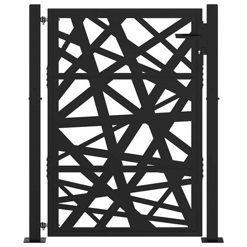 Havelåge 105x130 cm stål let design sort