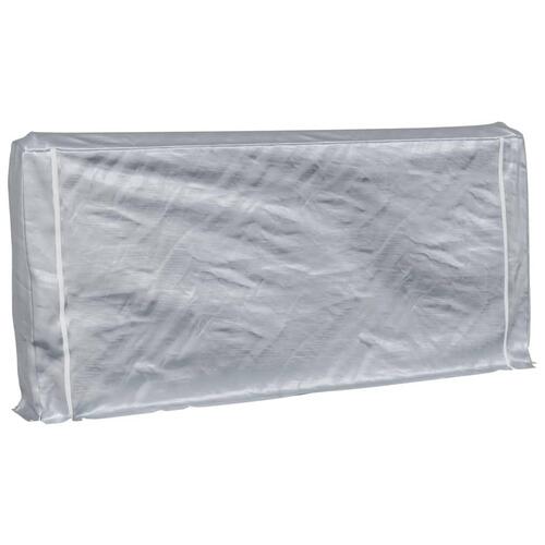 Brændestativ med regnslag 300x25x150 cm galvaniseret stål