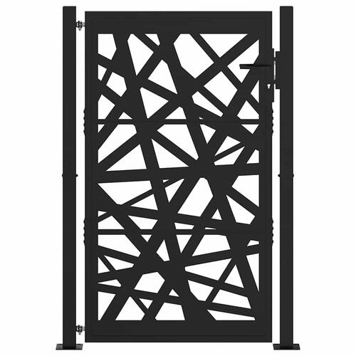 Havelåge 105x155 cm stål let design sort
