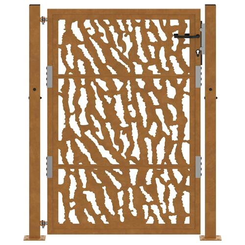 Havelåge 105x130 cm cortenstål spor design