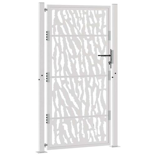 Havelåge 105x180 cm cortenstål spor design