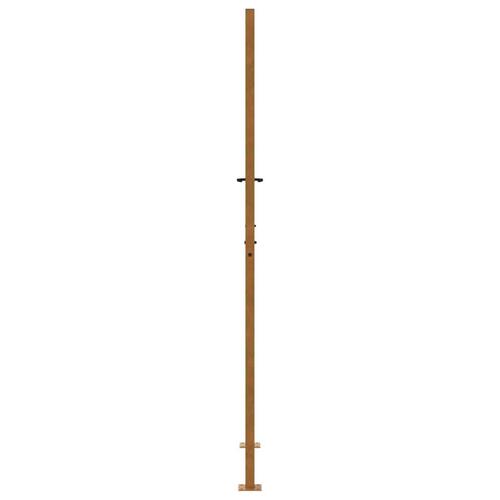 Havelåge 105x205 cm cortenstål spor design