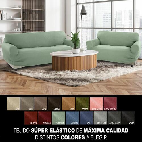 Sofa cover Sofakover Pocket Duo Romeo 2 enheder Blå (OUTLET A+)