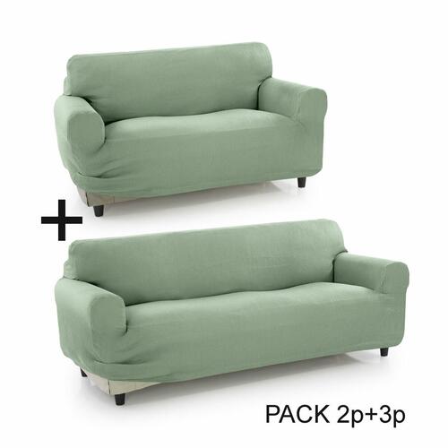Sofa cover Sofakover Pocket Duo Romeo 2 enheder Blå (OUTLET A+)