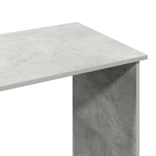 Skrivebord 102x50x75 cm konstrueret træ betongrå
