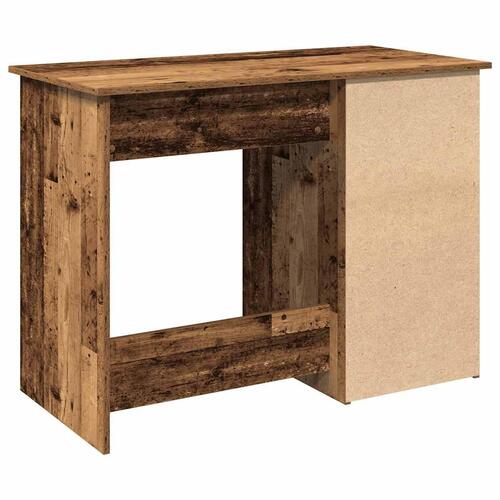 Skrivebord 102x50x75 cm konstrueret træ antikt træ