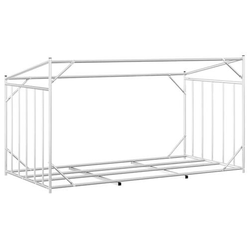 Brændestativ med regnslag 200,5x100,5x110,5cm galvaniseret stål