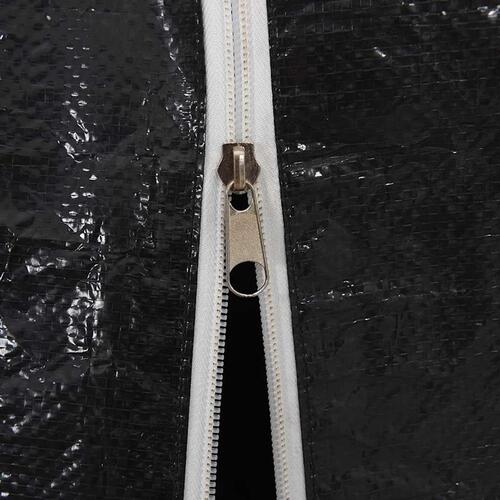 Brændestativ med regnslag 151x80,5x110,5 cm galvaniseret stål