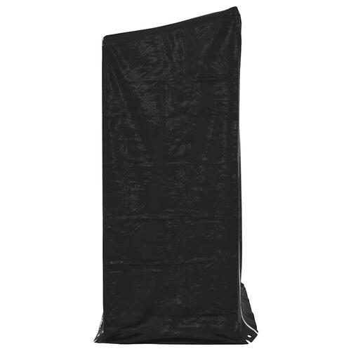 Brændestativ med regnslag 150x80x200 cm galvaniseret stål