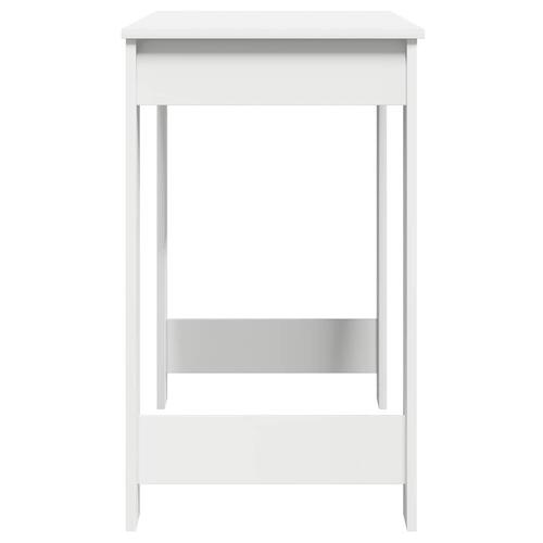Skrivebord 100x45x75 cm konstrueret træ hvid