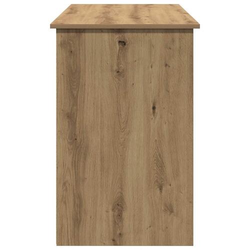 Skrivebord 102x50x75 cm konstrueret træ kunsteg
