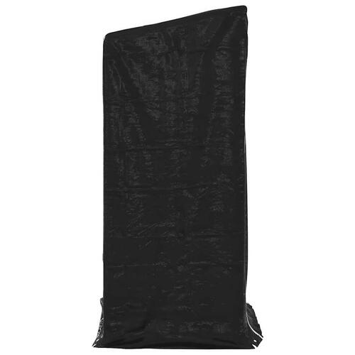 Brændestativ med regnslag 100x80x200 cm galvaniseret stål