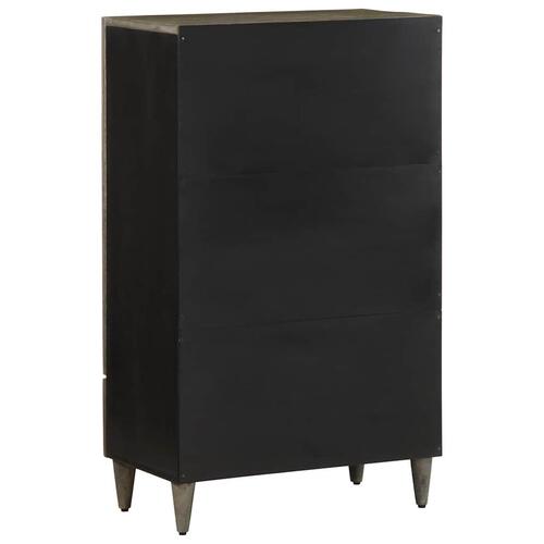 Højskab 60x33x110 cm massivt mangotræ