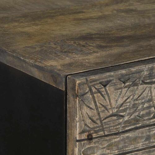 Højskab 60x33x110 cm massivt mangotræ