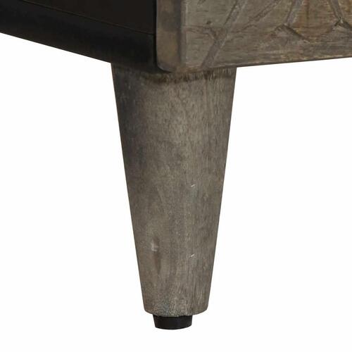 Højskab 60x33x110 cm massivt mangotræ