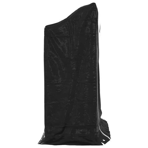 Brændestativ med regnslag 100,5x40,5x110,5 cm galvaniseret stål