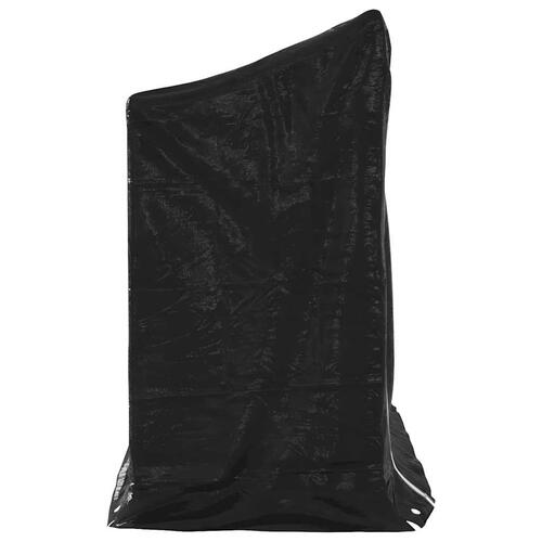 Brændestativ med regnslag 151x60,5x110,5 cm galvaniseret stål