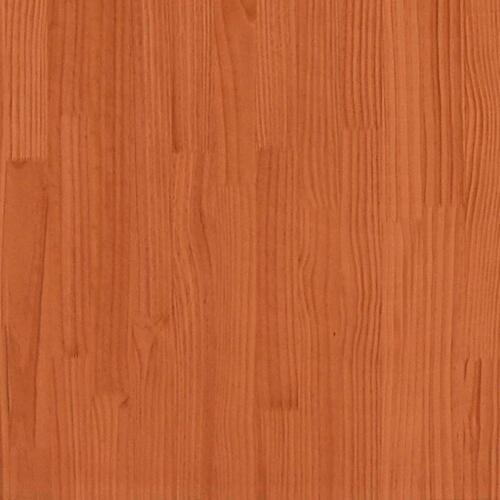 Sengeramme uden madras 90x200 cm massivt fyrretræ gyldenbrun
