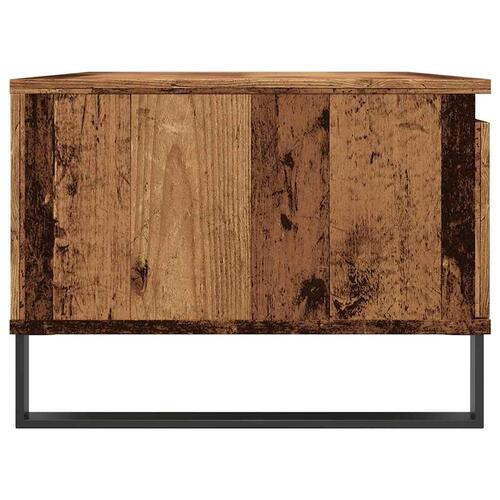 Sofabord 90x50x36,5 cm konstrueret træ gammeldags træ
