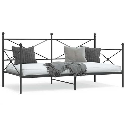Daybed uden madras 100x190 cm stål sort