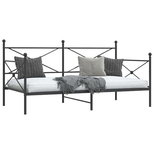 Daybed uden madras 100x190 cm stål sort