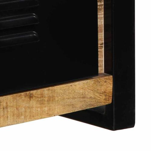 Tv-bord 100x30x35 cm massivt ru mangotræ