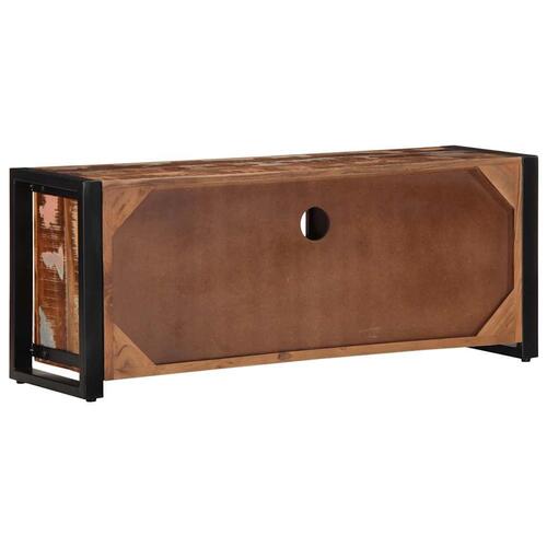 Tv-bord 100x30x40 cm massivt genbrugstræ