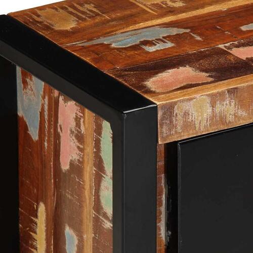 Tv-bord 100x30x40 cm massivt genbrugstræ